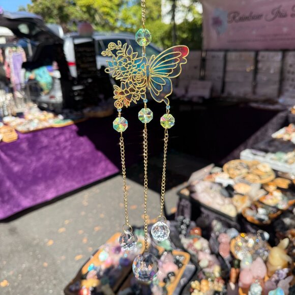 Iridescent Dragon Rainbow Suncatcher - Picture 8 of 11